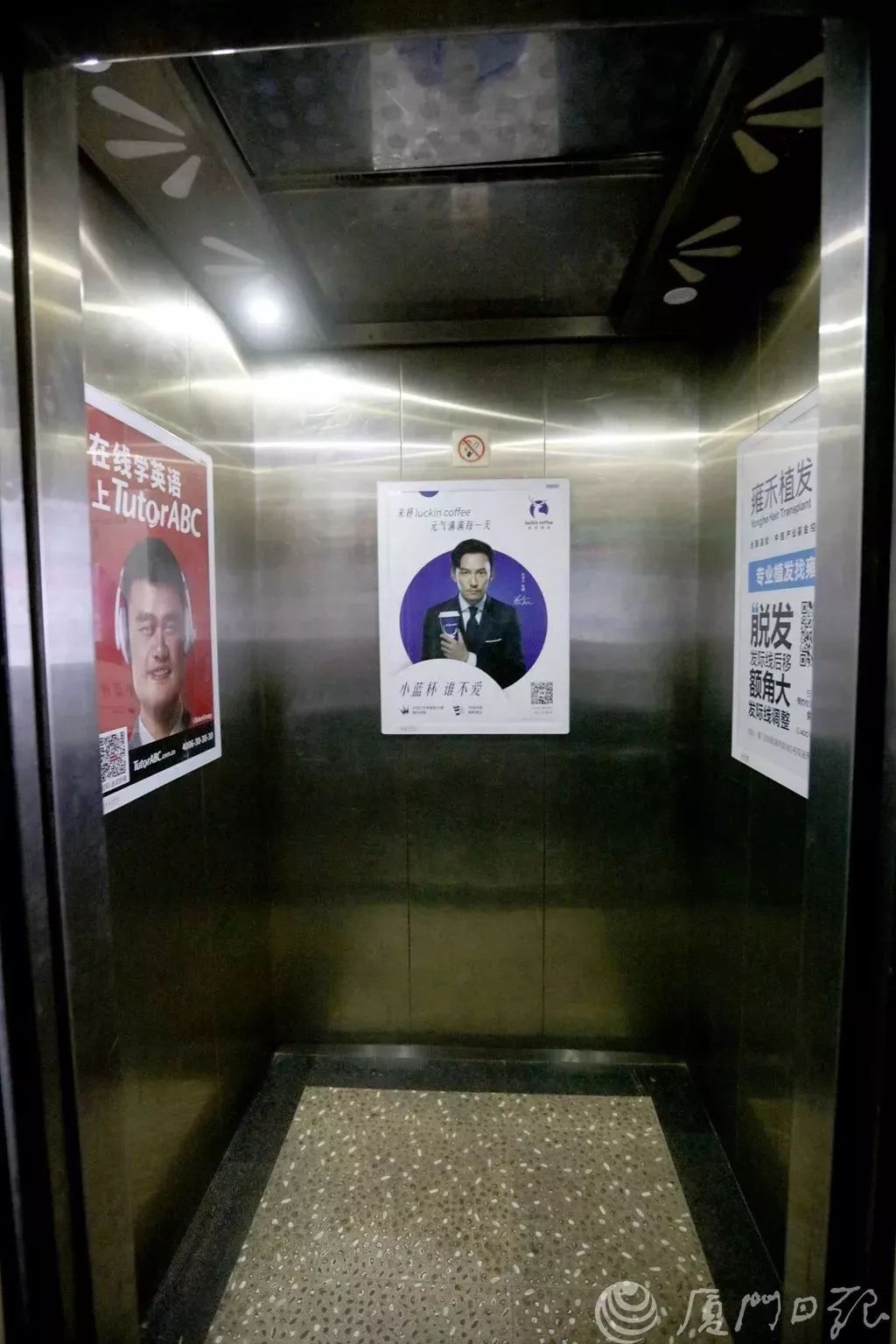 電梯廣告亂象 從便民到擾民，公益幌子下的視覺(jué)污染
