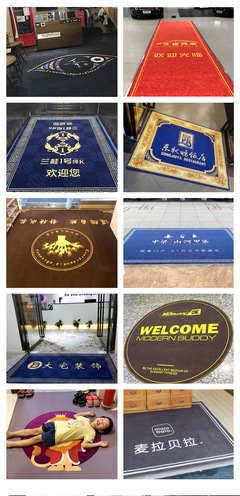 專屬迎賓體驗(yàn) 電梯酒店定制廣告地墊，門面與品牌的雙贏之選